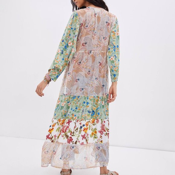 Anthropologie Dani Floral Kimono - Picture 3 of 8
